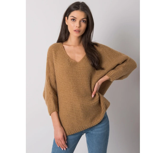 Jumper TW SW BI model 20595556 camel - FPrice Jumper TW SW BI model 20595556 camel - FPrice