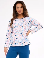 Pyžamo model 21290010 Amelia long/r S2XL dámské - Cornette