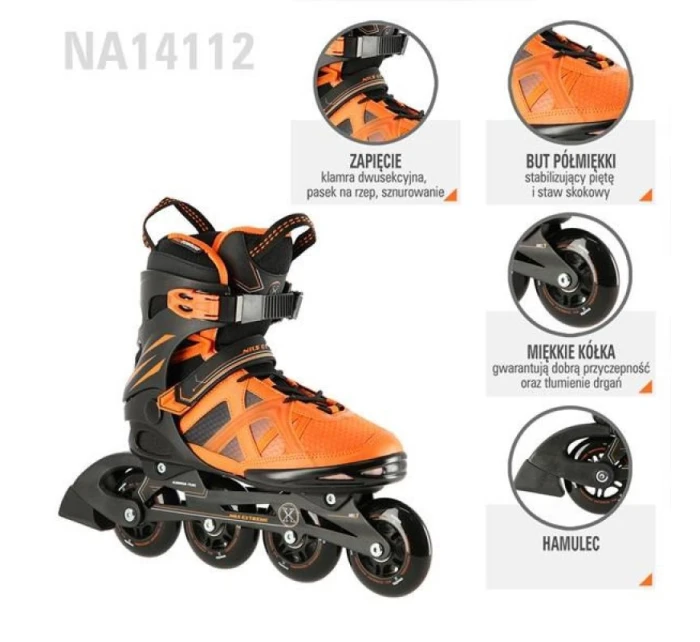 Nils Extreme inline brusle NA14112 43 16-01-189 Nils Extreme inline brusle NA14112 43 16-01-189
