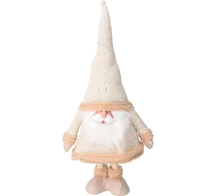 ZLATÝ MEDVĚD NA TELESKOPICKÝCH NOHÁCH 30X18X100CM ZLATÝ