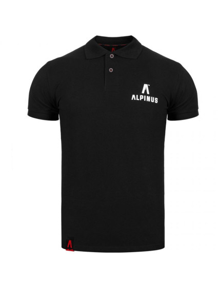 Alpinus pánské polo tričko Wycheproof černé M ALP20PC0045