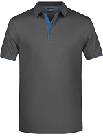 JN Pánské piqué polo s kontrastní légou 02.0 model 22489117 - Daiber JN Pánské piqué polo s kontrastní légou 02.0 model 22489117 - Daiber