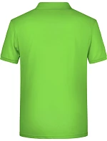 Pánské piqué polo z bio bavlny 02. lime green model 22437820 - Daiber Pánské piqué polo z bio bavlny 02. lime green model 22437820 - Daiber