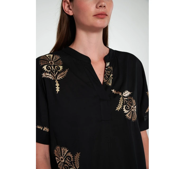 šaty s krátkými rukávy model 19697469 - Vamp šaty s krátkými rukávy model 19697469 - Vamp