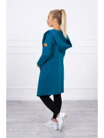 Dlouhá pláštěnka s kapucí, námořní Dlouhá pláštěnka s kapucí, námořní