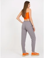 Kalhoty D73761M61869L šedé