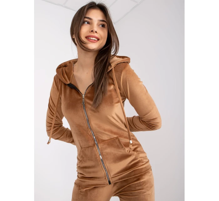 Dámská souprava KMPL 6087 1.95P světle hnědá