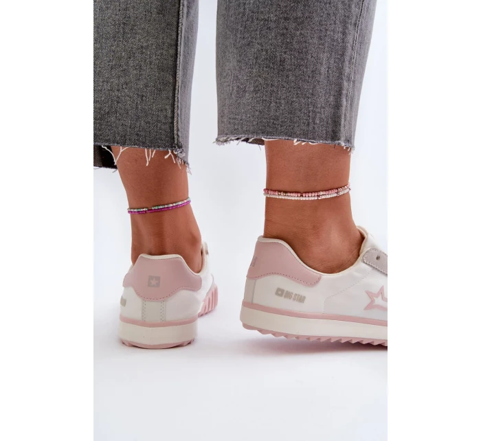 Dámské nízké tenisky Big Star Růžové Dámské nízké tenisky Big Star Růžové