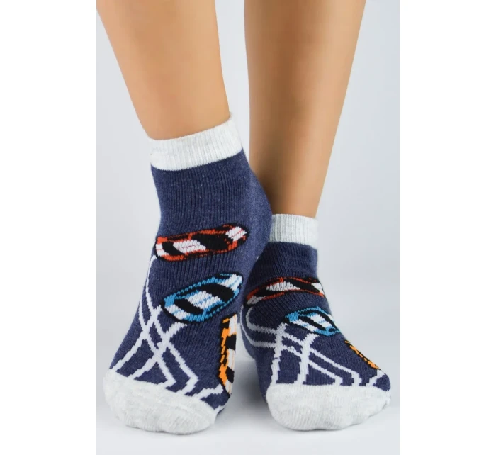 FROTÉ PONOŽKY SE VZOREM ABS CHLAPCI SF005