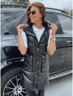 Dámská prošívaná vesta MARIEL černá FashionStreet TY3017