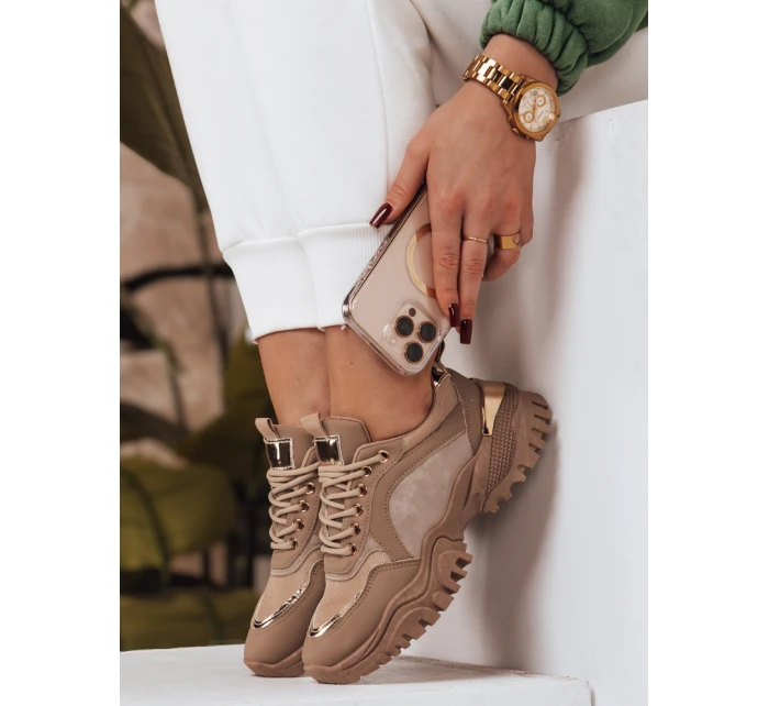 Dámské tenisky khaki model 21972416 - Dstreet