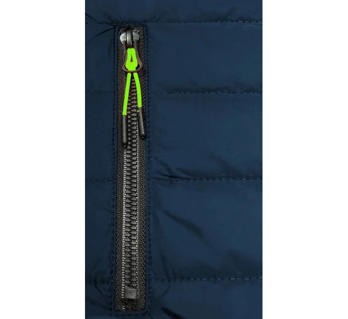 Tmavě modro-šedá lehká dámská sportovní bunda (8M913-215) Tmavě modro-šedá lehká dámská sportovní bunda (8M913-215)