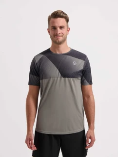 Rogelli běžecké tričko RUSH béžové XL