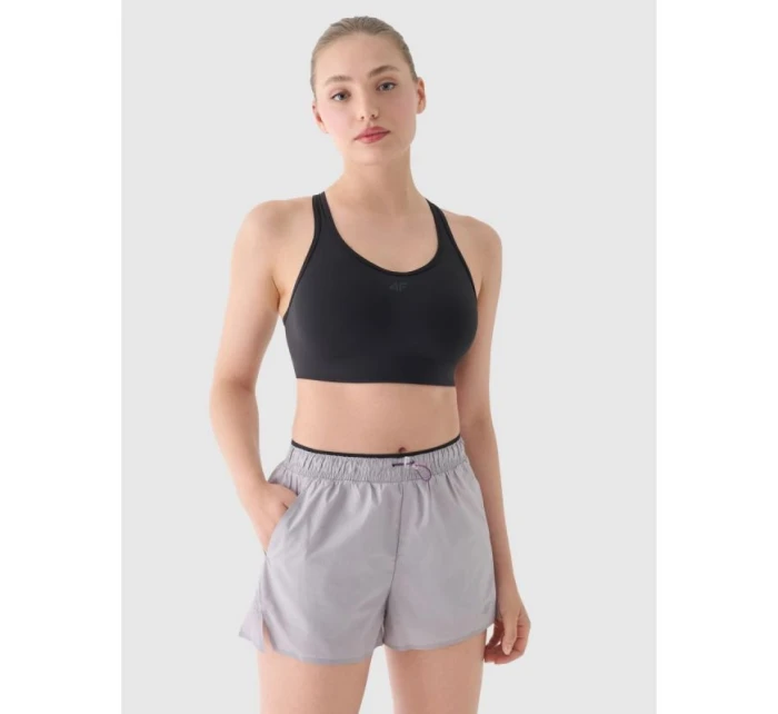 Dámské rychleschnoucí běžecké šortky model 21907330 dámské - 4F Dámské rychleschnoucí běžecké šortky model 21907330 dámské - 4F