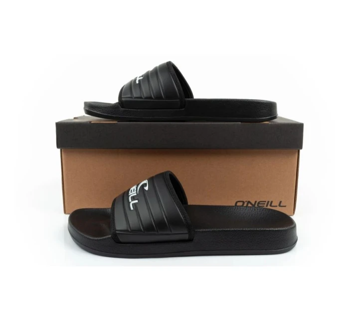 O'neill pánské sportovní žabky Kelso Slider pohodlné pantofle černé