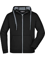 Daiber JN 355 Pánská mikina Doubleface 02.0355 black/carbon Daiber JN 355 Pánská mikina Doubleface 02.0355 black/carbon