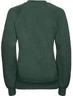 Dětská raglánová mikina 10. bottle green model 22474578 - Russell Athletic