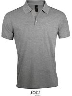 SOL'S Prime Men Pánské piqué polo z těžké bavlny 25.0571 grey melange SOL'S Prime Men Pánské piqué polo z těžké bavlny 25.0571 grey melange
