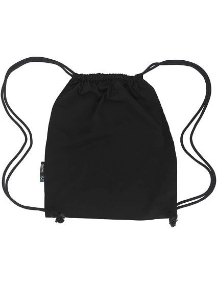 Neutral O 90020 Fairtrade Sportovní vak z bio bavlny 77.9020 black Neutral O 90020 Fairtrade Sportovní vak z bio bavlny 77.9020 black
