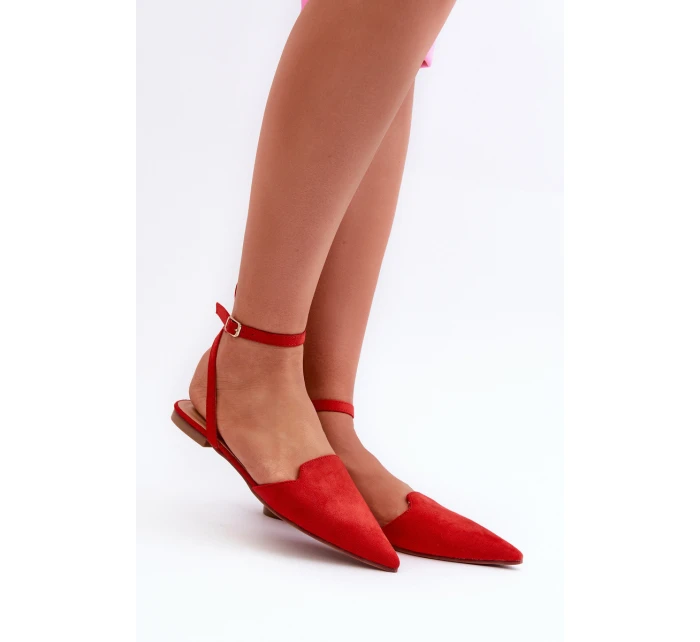 Šněrovací z se  červené model 21666749 - Boto