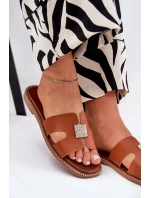 Plné Klapky S Výřezy A Ozdobou Camel Bohalis Plné Klapky S Výřezy A Ozdobou Camel Bohalis