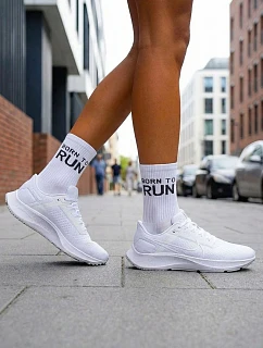 Dámské ponožky model 22044880 TO RUN Bílé - Milena