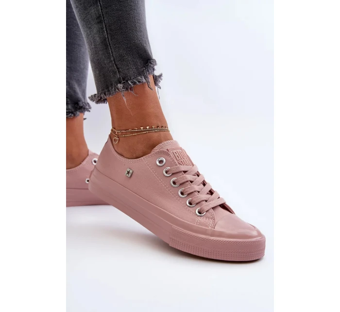 Dámské klasické tenisky Big Star – růžové