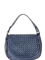 Dámská přírodní kožená taška model 133014 - Mazzini