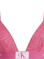 Dámská podprsenka 000QF7377E FUD tm. růžová - Calvin Klein