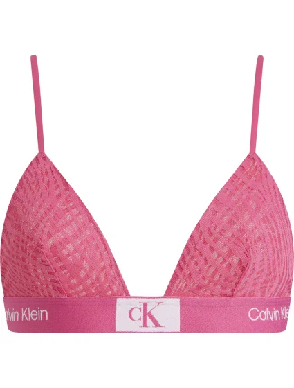 Dámská podprsenka 000QF7377E FUD tm. růžová - Calvin Klein