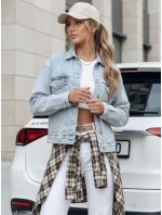 Dámská oversize džínová bunda STEFANIA modrá FashionStreet TY4895