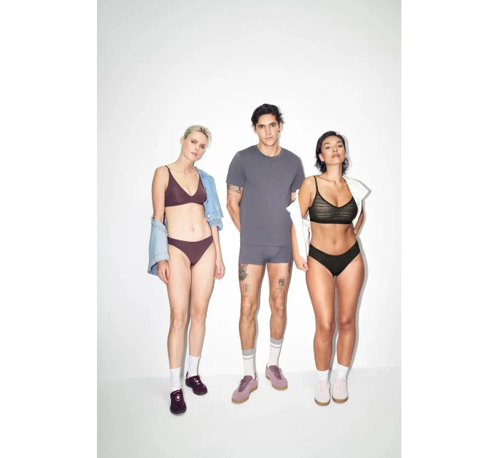 sloggi FREE Evolve PU Lace - BLACK - SLOGGI BLACK - SLOGGI