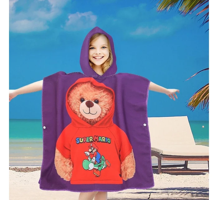 dětské plážové pončo s kapucí model 20965682 - Cotton World dětské plážové pončo s kapucí model 20965682 - Cotton World