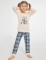 Pyžamo Cornette Kids Girl 594/203 Home Friends, délka rukávů 86–128