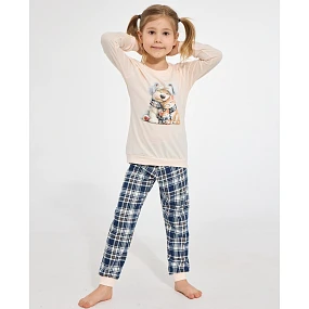 Pyžamo Kids Girl Home délka rukávů model 22281804 - Cornette