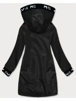 Tenká černá dámská bunda s ozdobnou lemovkou model 18019106 - S'WEST