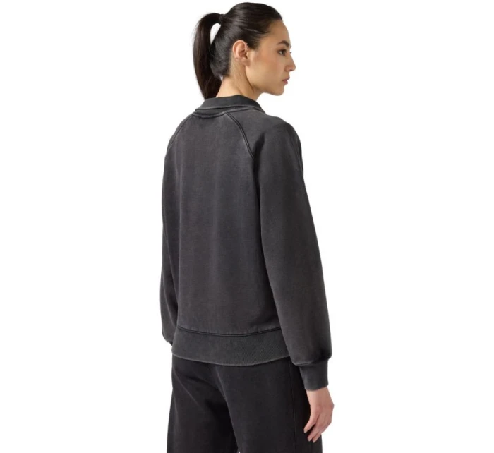 Dámská mikina Polo Neck Sweatshirt šedá model 21493647 KK001 - CHAMPION Dámská mikina Polo Neck Sweatshirt šedá model 21493647 KK001 - CHAMPION