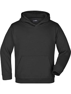 Daiber JN 47K Dětská mikina s kapucí 02.047K black