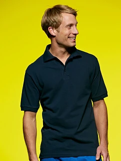 JN 801 Pánské pracovní piqué polo z těžké bavlny model 22490558 navy - Daiber