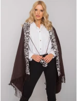 Szalik AT SZ model 21817433 biało brązowy - FPrice Szalik AT SZ model 21817433 biało brązowy - FPrice