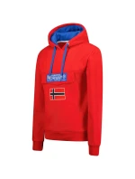 Geografické Norsko Gadrien DB 054 M WW6120H/GN/Red mikina