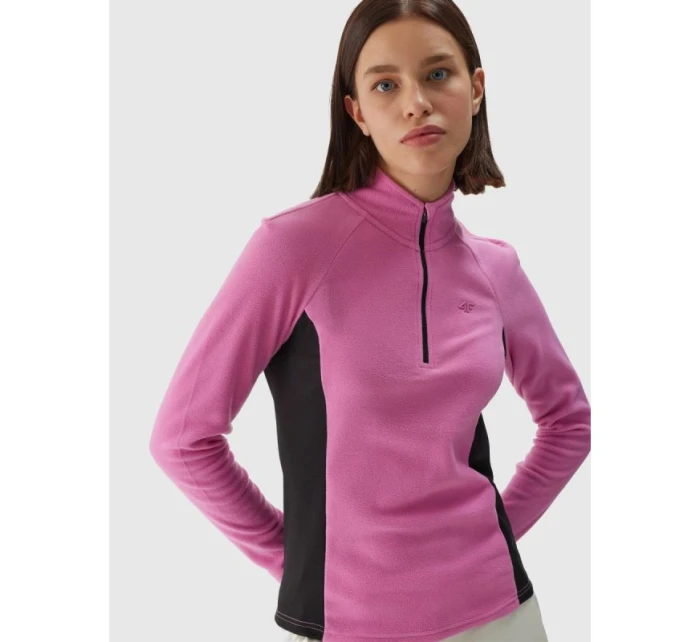 Dámské termoprádlo z fleecu (top) 4F 4FWAW24UFLEF049-55S
