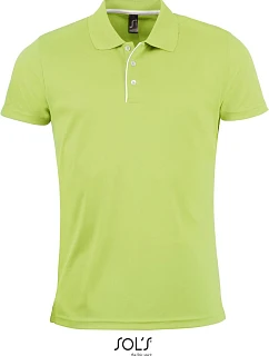 SOL'S Performer Men Pánské piqué sportovní polo 25.1199 apple green