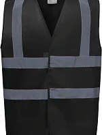 Yoko HVW 100 Hi-Vis bezpečnostní vesta 79.W100 black