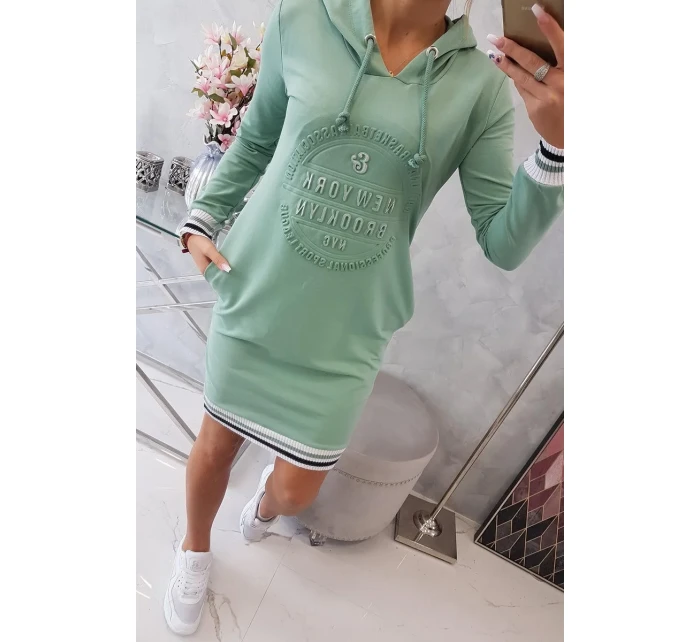 Šaty Brooklyn tmavě mátové Šaty Brooklyn tmavě mátové