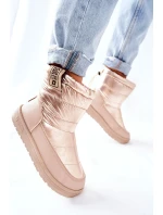 Dámské Sněhule Big Star model 21562603 Béžové - Big Star Shoes