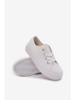 Dětské Šněrovací Boty Big Star model 21693054 Bílé - Big Star Shoes Dětské Šněrovací Boty Big Star model 21693054 Bílé - Big Star Shoes