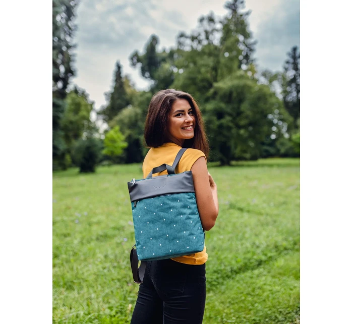 Fashion batoh VUCH Glenn Dotty Blue