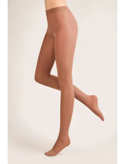 Punčocháče zimní Microfibra cappucino - GABRIELLA