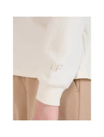 Dívčí oversize hladký rukáv s dlouhým rukávem 4F 4FJWSS25TLONF377-12S